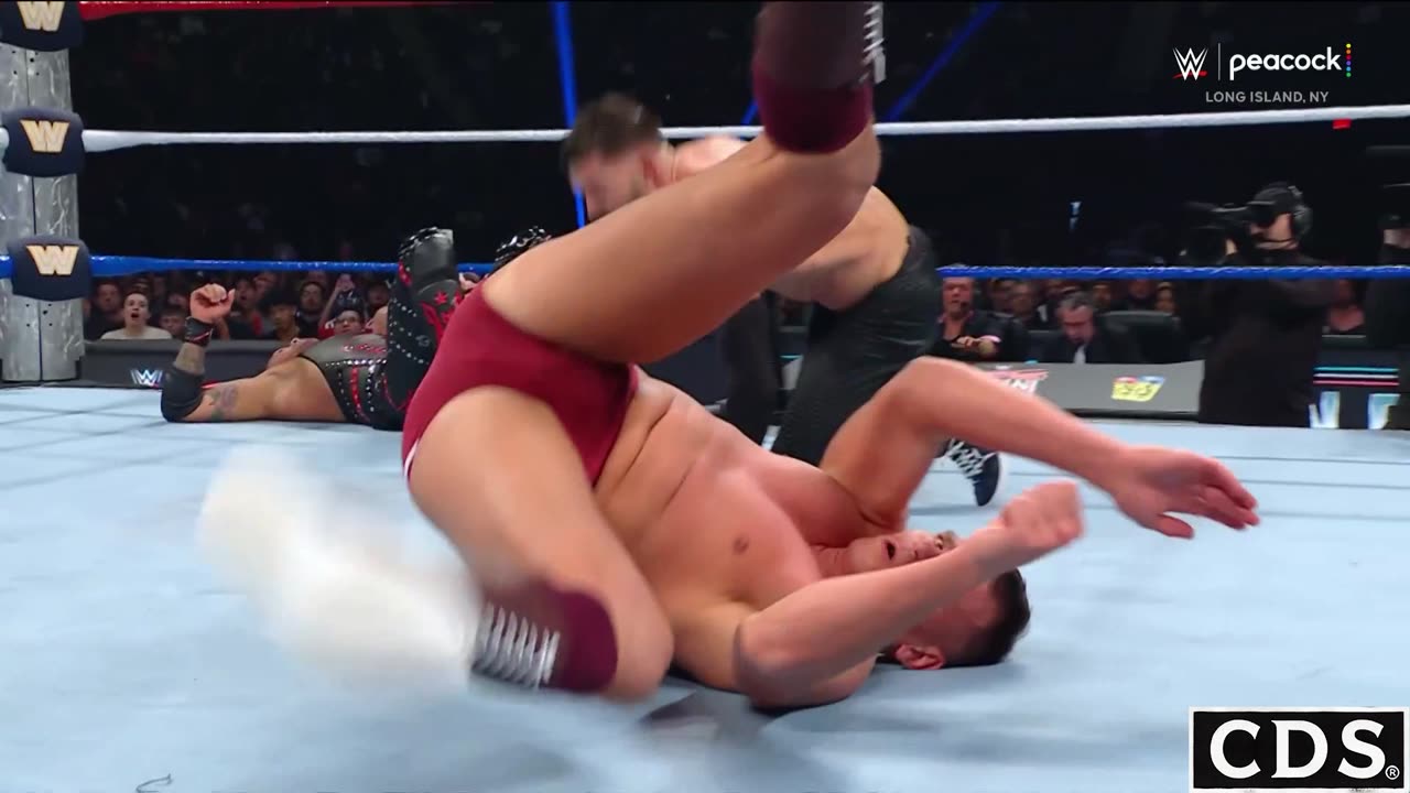 Gunther vs Finn Balor vs Damian Priest Saturday Night's Main Event 2024 Highlights