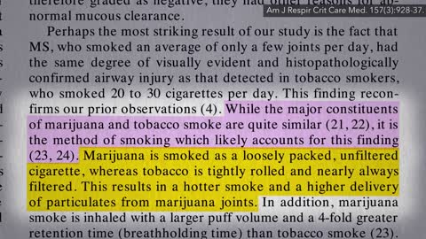 Effects of Smoking Marijuana on the Lungs