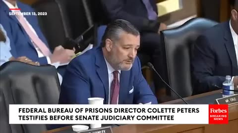 Ted Cruz Corners CLUELESS Biden Prison Chief on Men in Women's Prisons