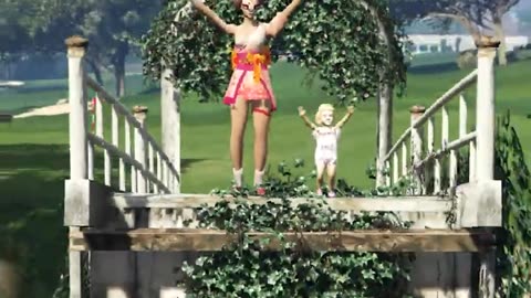 GTA V_ GTA X FREE FIRE BABY SAVING SAKURI AND BABY GIRL ____SHORTS