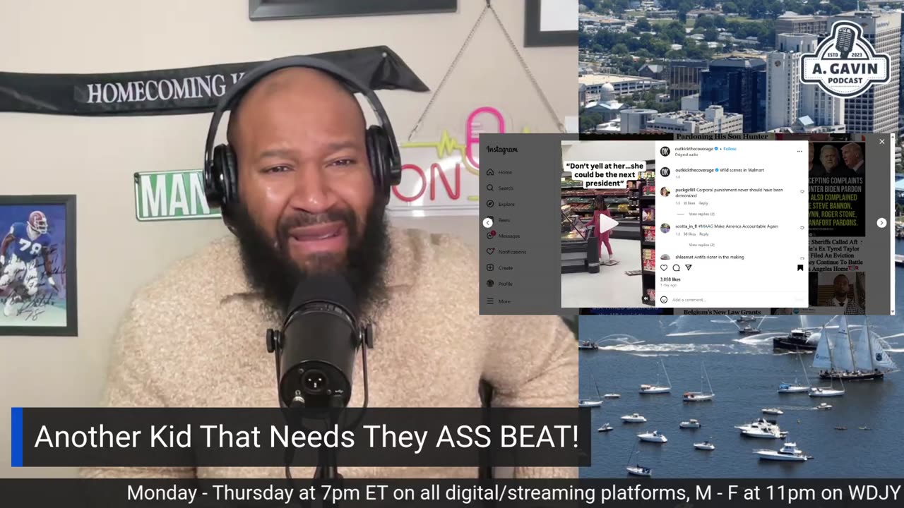 The Arrington Gavin Show "Kids Need DAT ASS BEAT!"