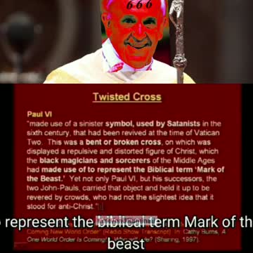 𝗕𝗥𝗢𝗞𝗘𝗡 𝗖𝗥𝗢𝗦𝗦 IS USED BY THE POPE AND OTHER SUCH RELIGIOUS FIGURES, BUT FEW KNOW