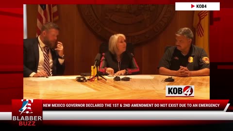 New Mexico Governor Declared The 1st & 2nd Amendment Do Not Exist Due To An Emergency