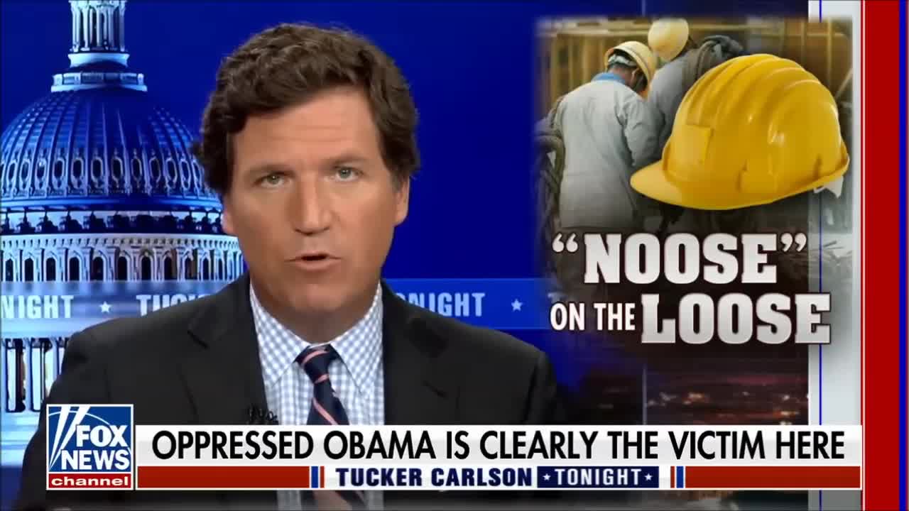 Tucker Carlson: Construction of King Obama's Temple Was Halted ???