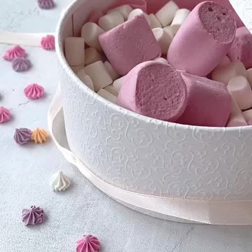 Вишневые бочонки маршмеллоу🍒РЕЦЕПТ