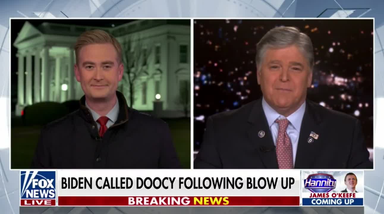 Biden Calls Peter Doocy After "Stupid SOB" Incident