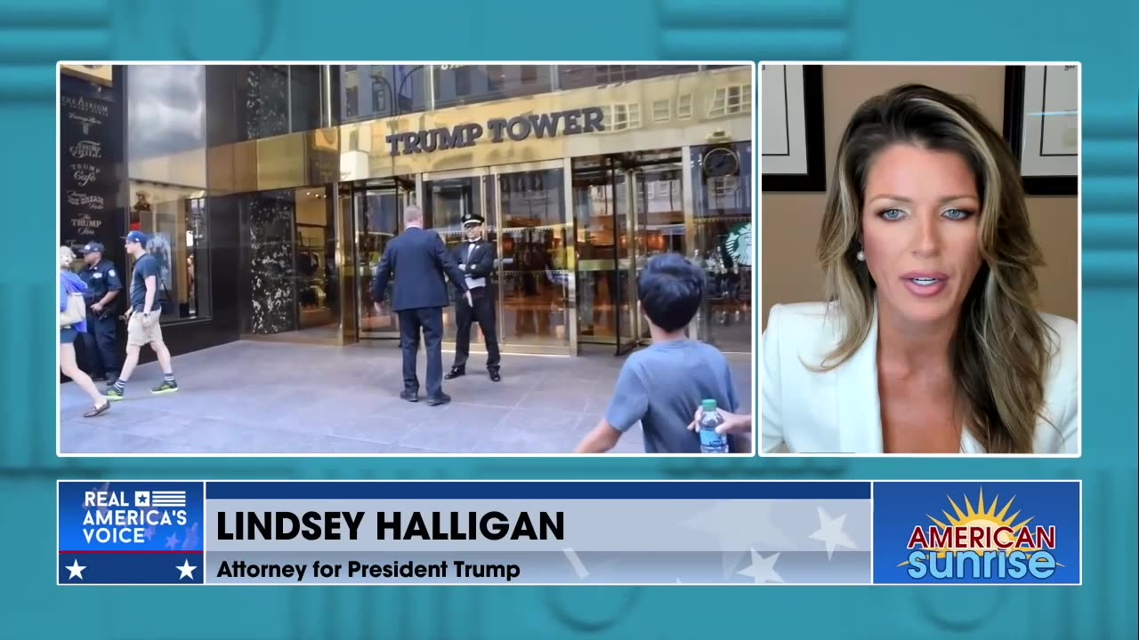 'The Gloves are Off': Lindsey Halligan talks about Trump's Legal Fight in NY