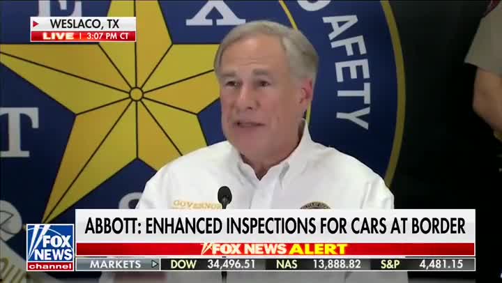 Texas Governor Greg Abbott says he is sending illegal aliens to the U.S. Capitol