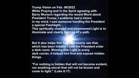 Trump Vision Feb. 06/2022