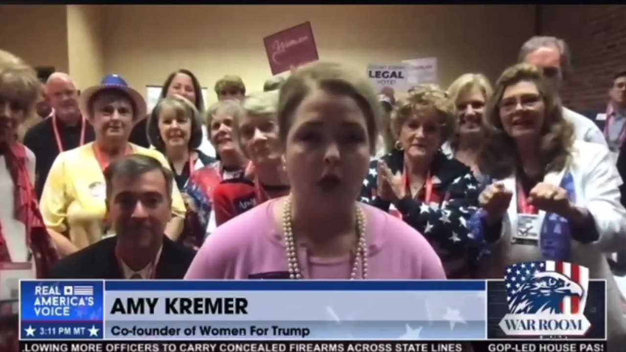 Amy Kramer cofounder of women for Trump