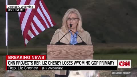 Watch what Cheney told supporters after losing Wyoming GOP primary