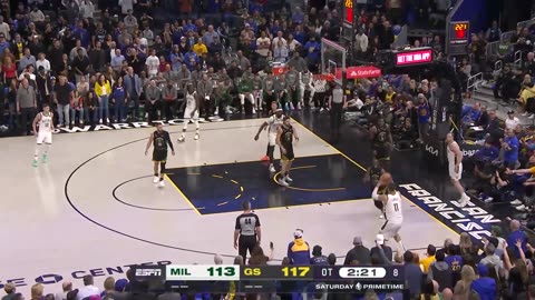 WILD OVERTIME ENDING Bucks at Warriors - March 11, 2023 | EvensNBA