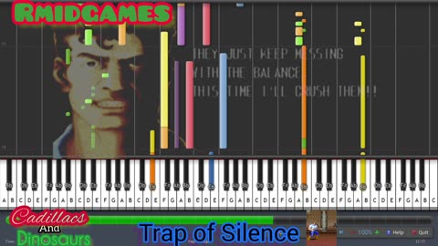 Cadillacs And Dinosaurs - Silent of Trap ~ Piano ( Midi )