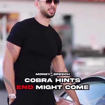Cobra Hints End might come 😱😥| Andrew Tate