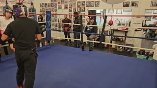 Joey sparring Chino 3. 12/12/24