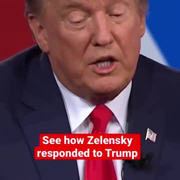 Zelensky response to trump