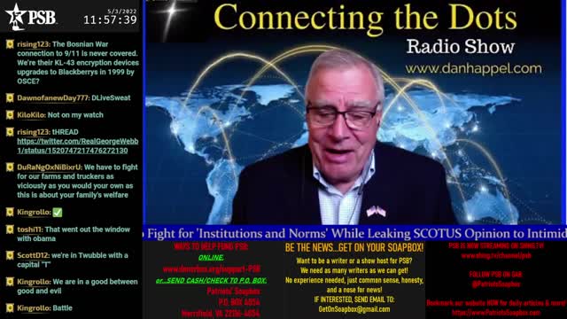 2022-05-03 11:00 EDT - Connecting the Dots: with Dan Happel