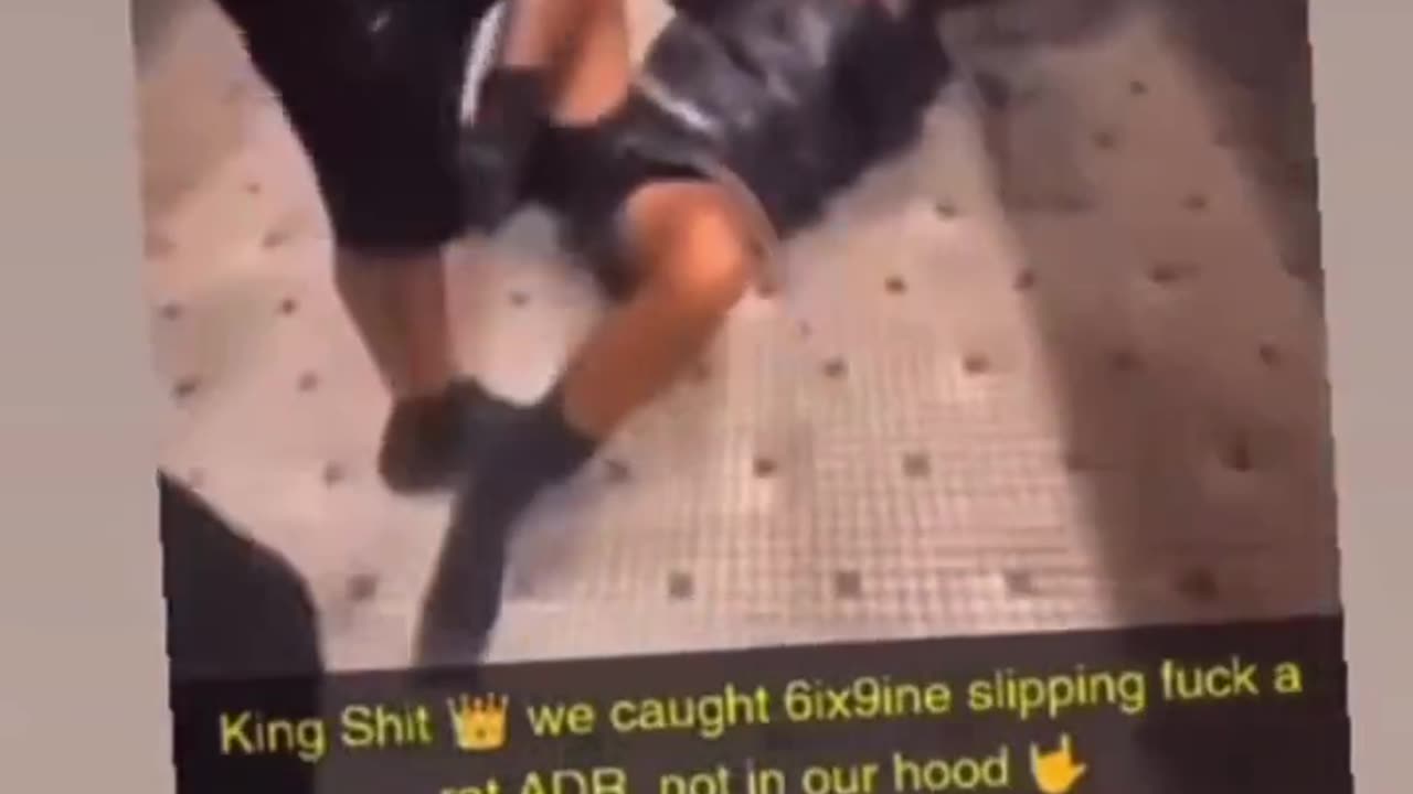 Video of 6ix9ine getting jumped at LA Fitness