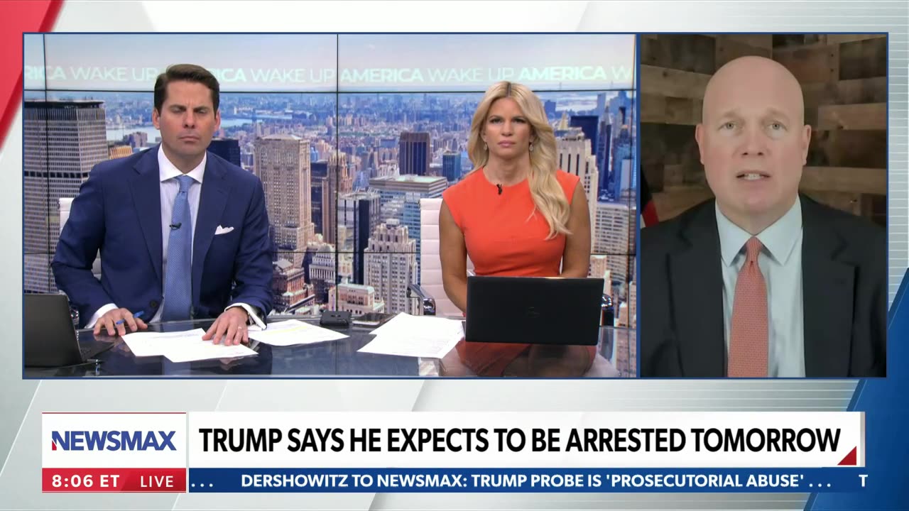 Former President Trump says he will be arrested