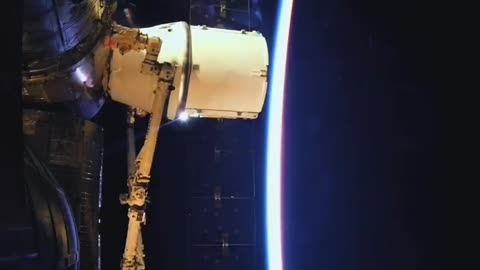 SpaceX supply ship docks at ISS