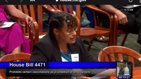 BIG PHARMA FRAUD #12: Testimony for Michigan HB4471 on 19/8/21