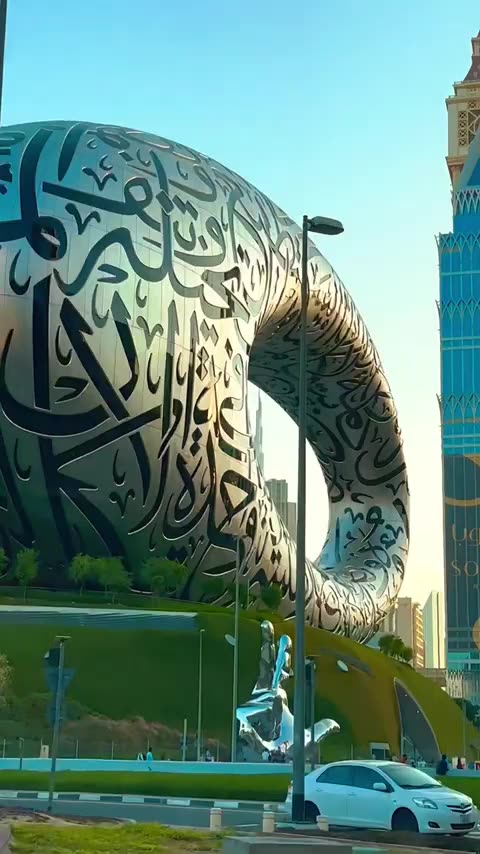 Dubai Museum Of The Future _ World Trade Center _dubai _shorts _viral