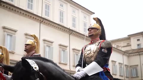 In Rome, Zelenskiy met with the President of Italy, Sergio Mattarella.