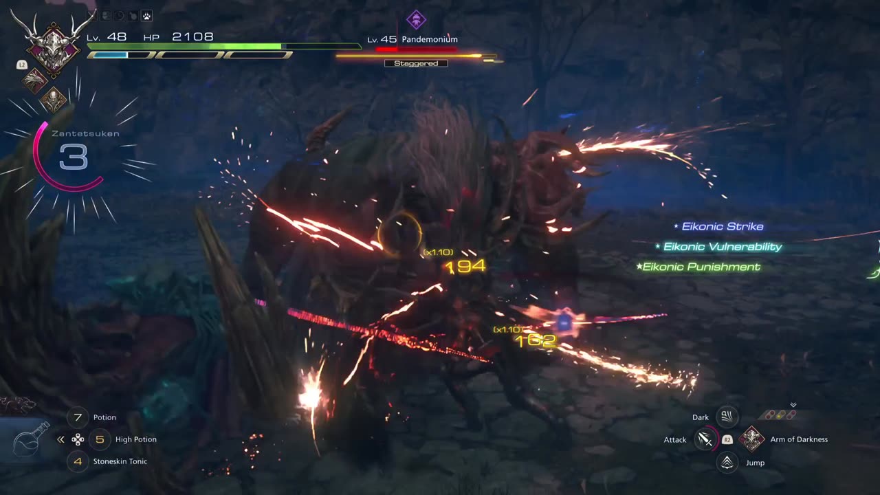 Final Fantasy 16: Pandemonium Fight