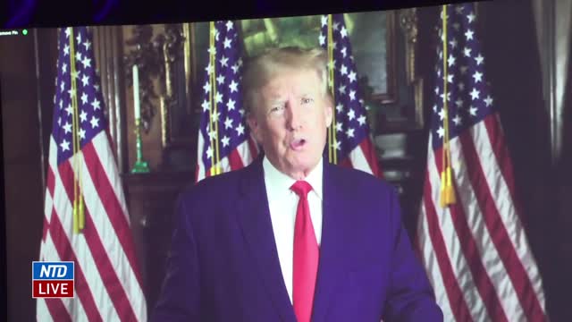 Trump gives his thoughts on Elon Musk's Twitter poll at Republican-Jewish-Coalition event