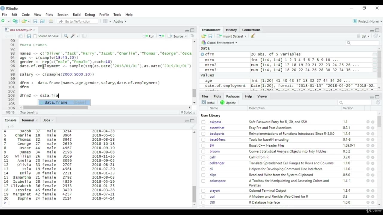 Python Full Course - Chapter 25 - 1. Introduction to Data Frames