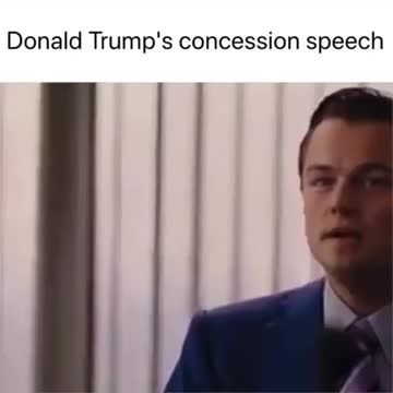 Donald trumps concession speech