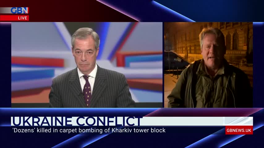 What is life like in Ukraine as Russian forces advance? : Nigel Farage