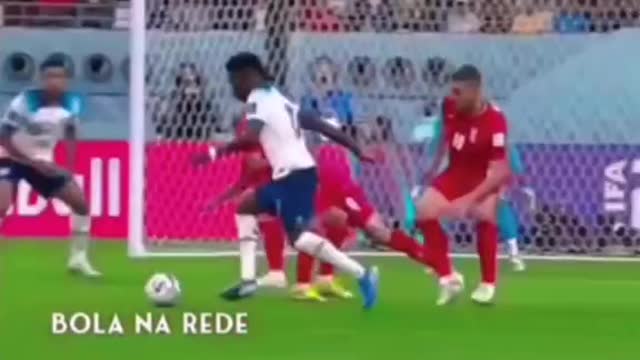 England scored the third goa
