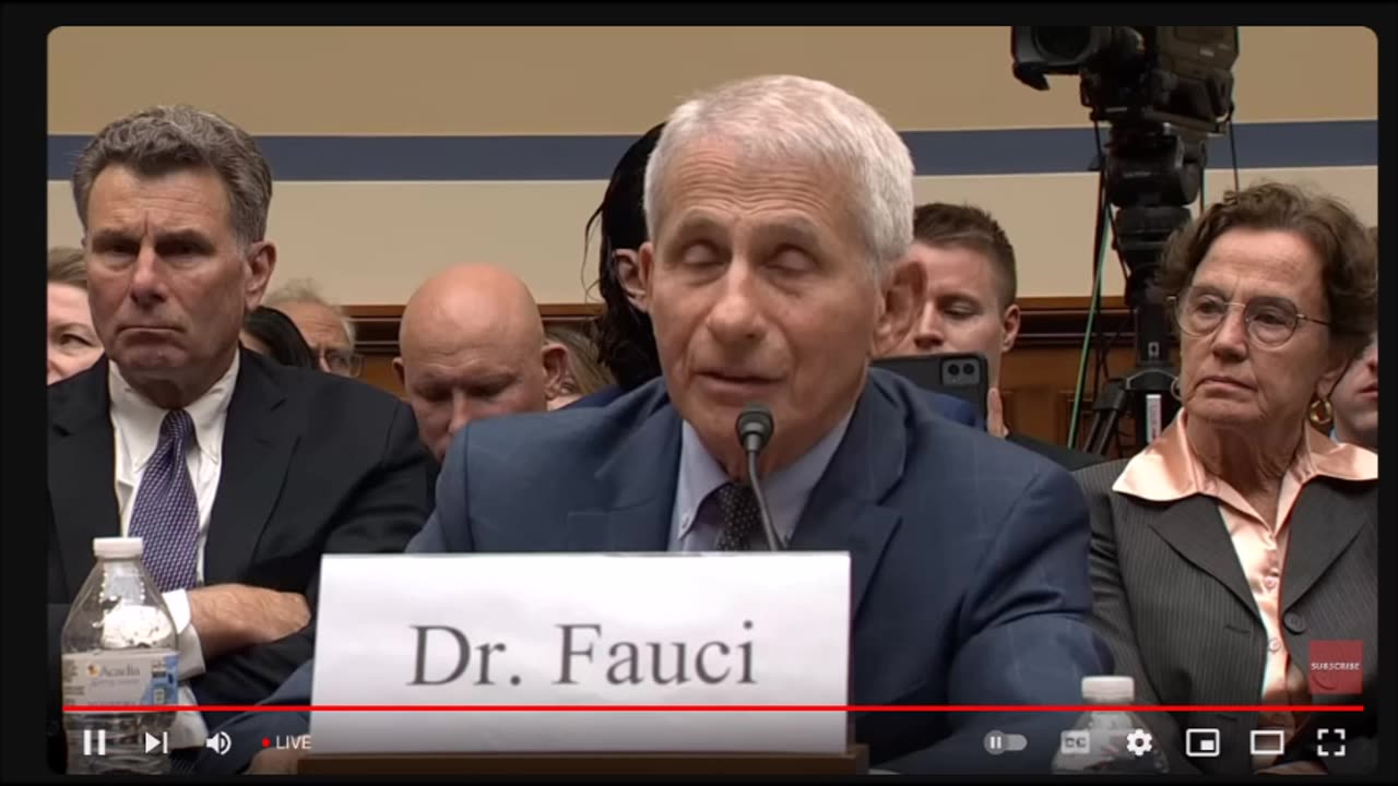 LIVE: Anthony Fauci gives testimony on Covid-19 pandemic