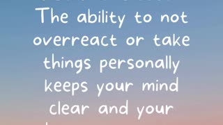 Calmness is a human SUPERPOWER