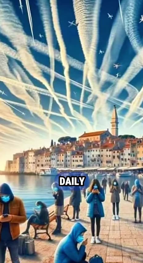 Cognitive dissonance. Imaginary Viruses vs Blatantly Visible Chemtrails.