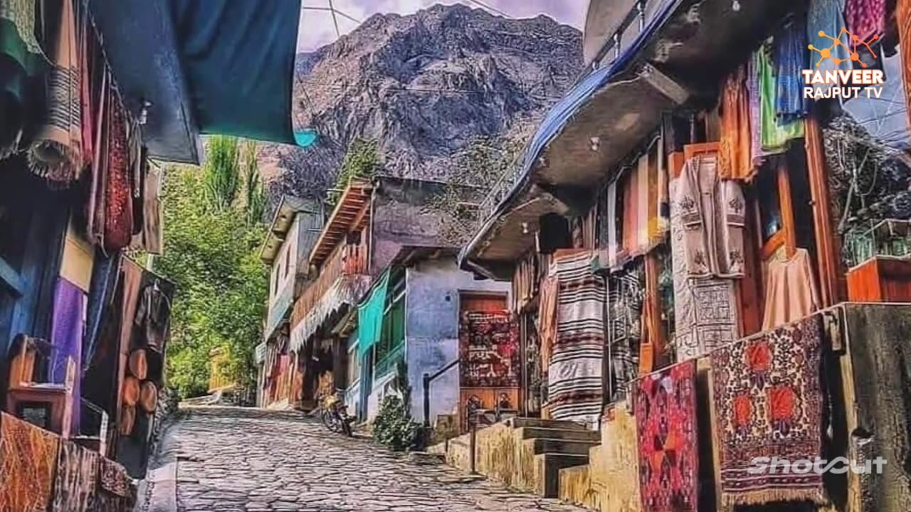 Hunza Valley the nose of the mountain in Pakistan