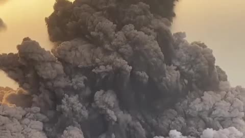 Volcanic eruption