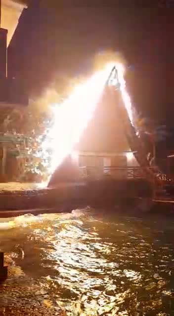 Video: Incendio en cabaña en Islas del Rosario