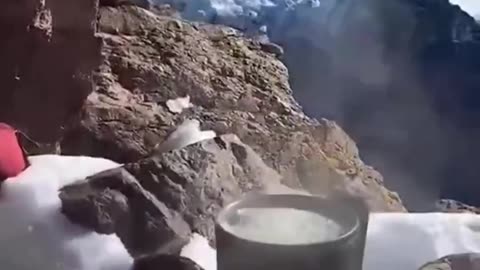 Mountain top cooking