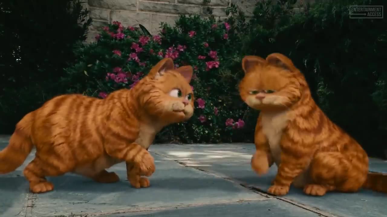 Royal Copycat Scene - GARFIELD 2 (2006) Movie Clip(