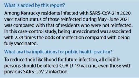 Covid after natural Immunity