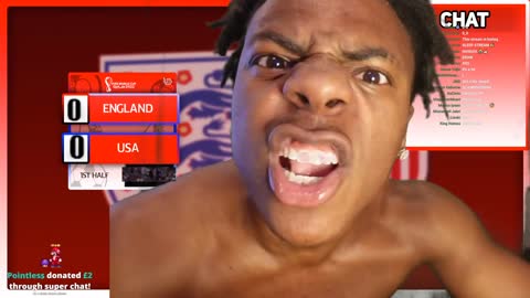 IShowSpeed Gets Mad After The Game Ends 0:0😂