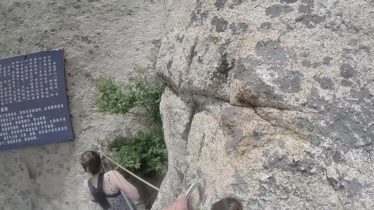 Hua Shan Cliffside Plank Walk