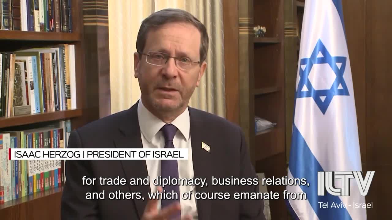 Israeli President to meet President Biden & congressional leaders