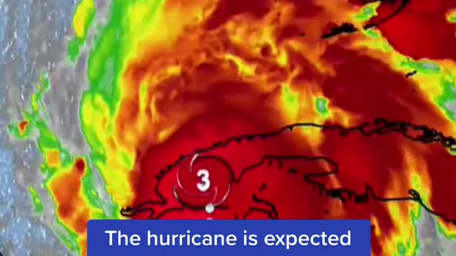 Hurricane lan strengthened to a Category 3 storm, as it barrels toward Florida