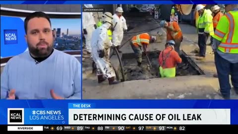 RANCHO PARK, LOS ANGELES - Thousands of Gallons of Oil Seeping From Ground