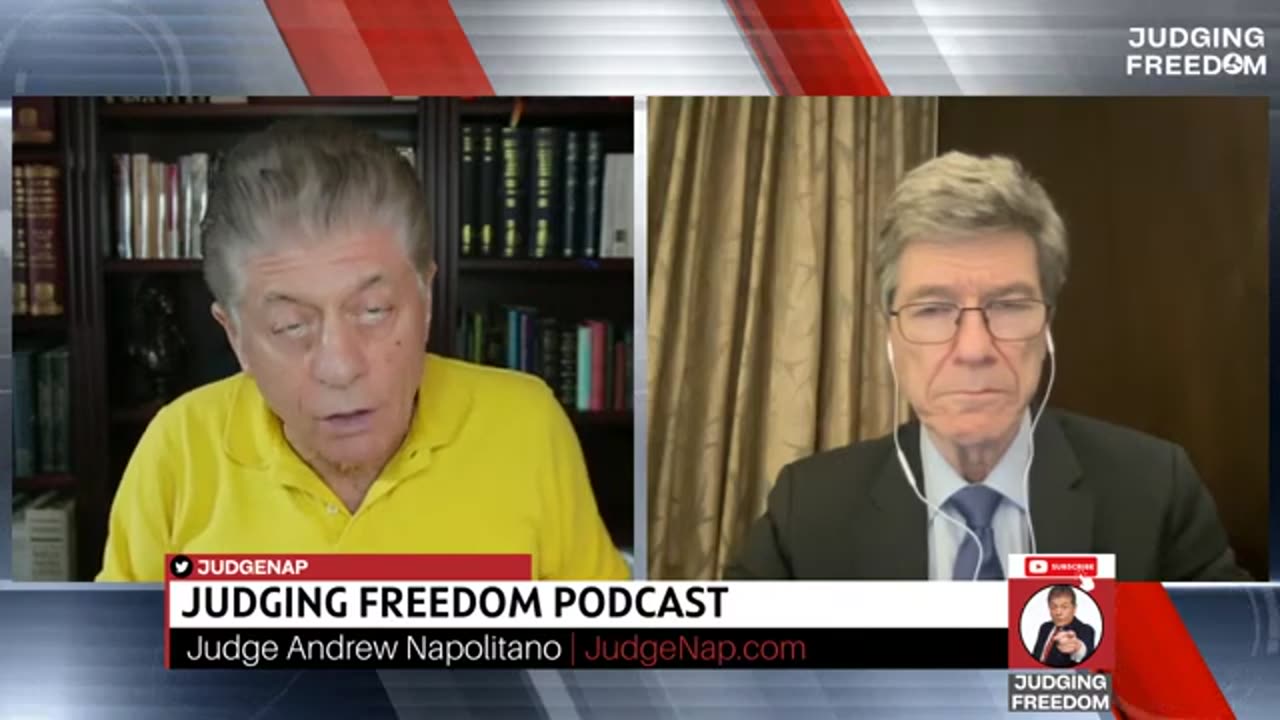 Judge Napolitano - Judging Freedom - Prof. Jeffrey Sachs : Biden and Wider War.