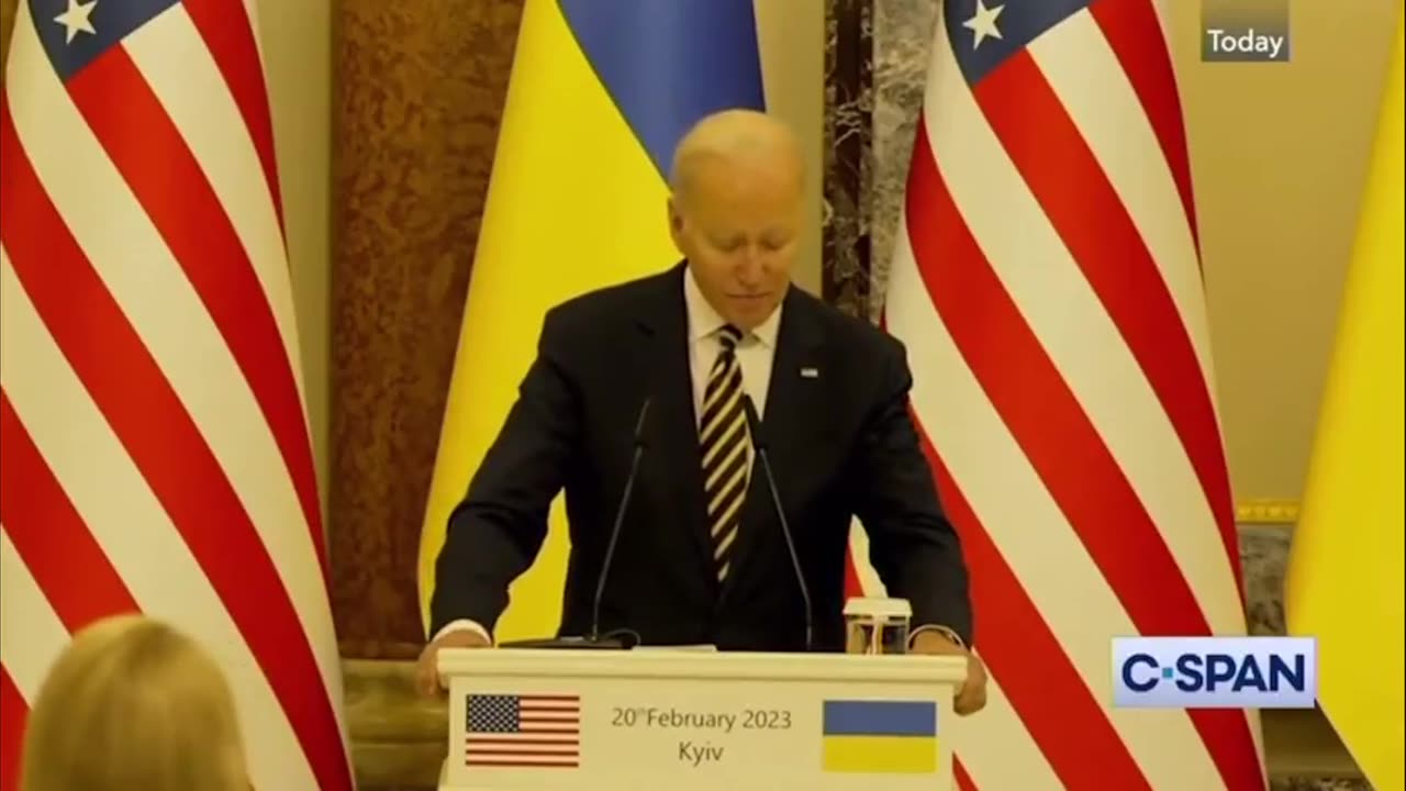 There Are NO Ukraine Flags LIAR!