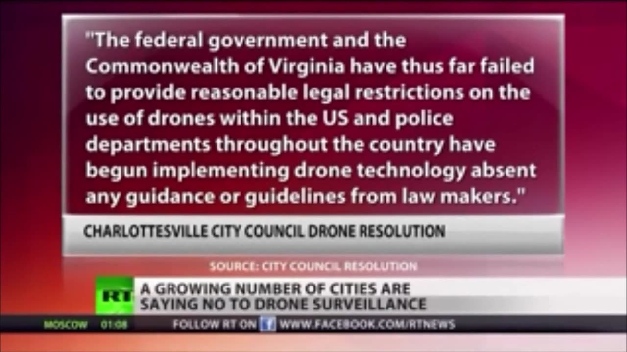 town in v.a. ban drones